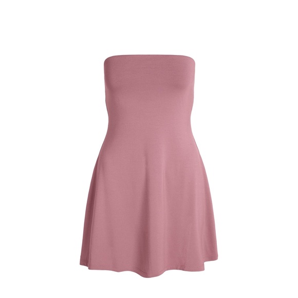 Skims Strapless Dress Redwood - Picture 5 of 6